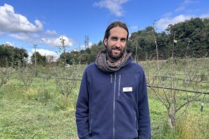 Martin Trouillard vom FiBL in Frankreich