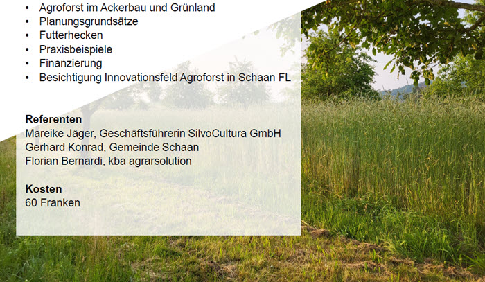 Agroforst Kursflyer