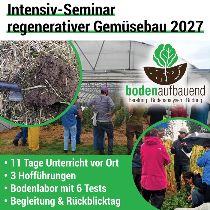 Gemüsebau Intensiv Seminar 2027