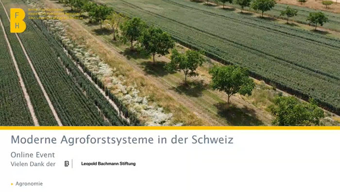 Moderne Agroforst Systeme
